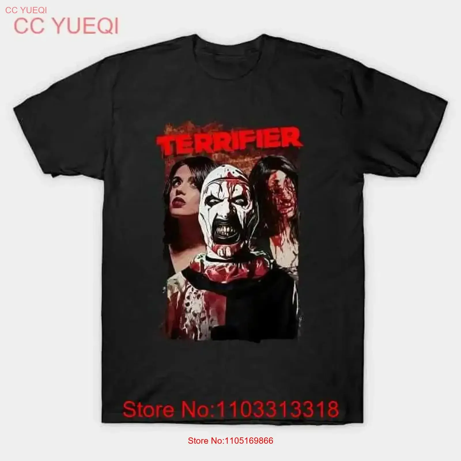 Cult Horror Movie Fan Art The Terrifier Made in Australia T Shirt S 5XL vintage Washed streetwear Comfortable homme fashion