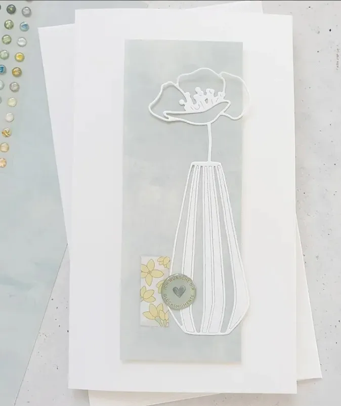 

1 шт., новые ремесленные металлические штампы, форма для вазы для цветов, украшение для скрапбукинга, трафареты для рукоделия, материалы для ручного счета