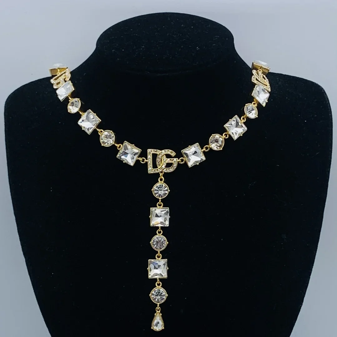 2025 New Arrival S925 Sterling Silver DG Chic Necklace - Elevate Your Style with Premium Elegance at Affordable Prices