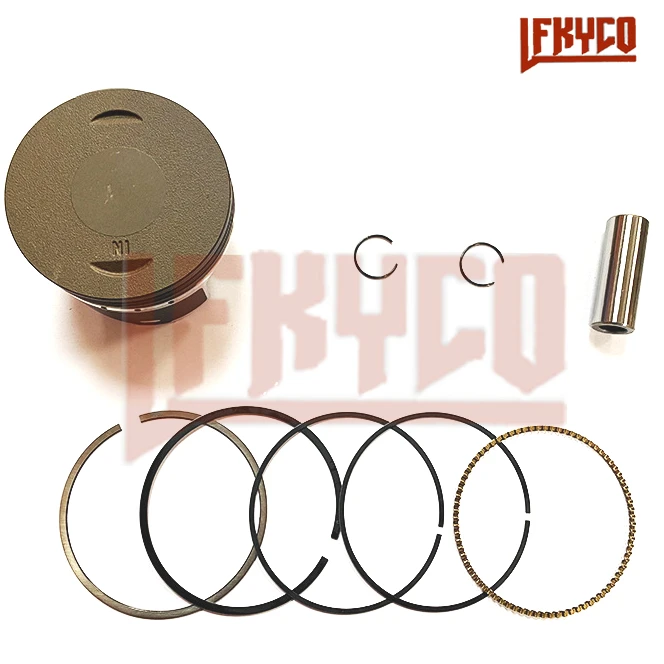 ATV Engine Parts 72mm Bore Piston Rings Kit for Vortx 250 Vort-x250 Vortx250 2002-2018 Pin 16mm*45mm Motorcycle Accessories