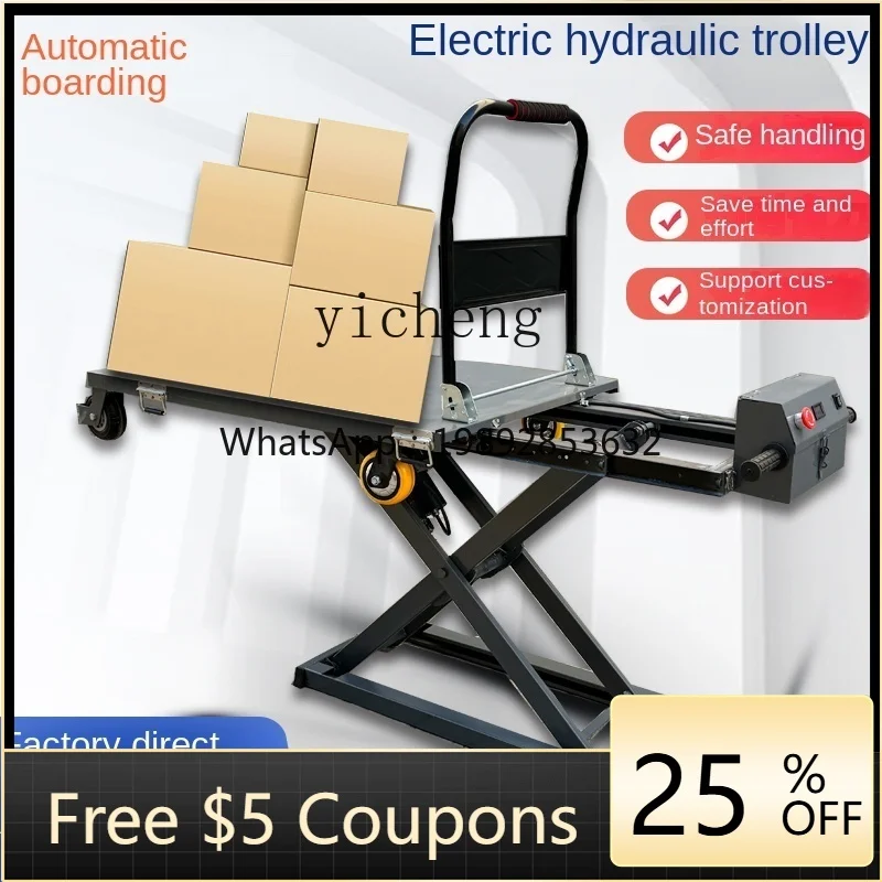 

ZZ Electric Hydraulic Automatic Hand Truck Bread Van Handling and Loading