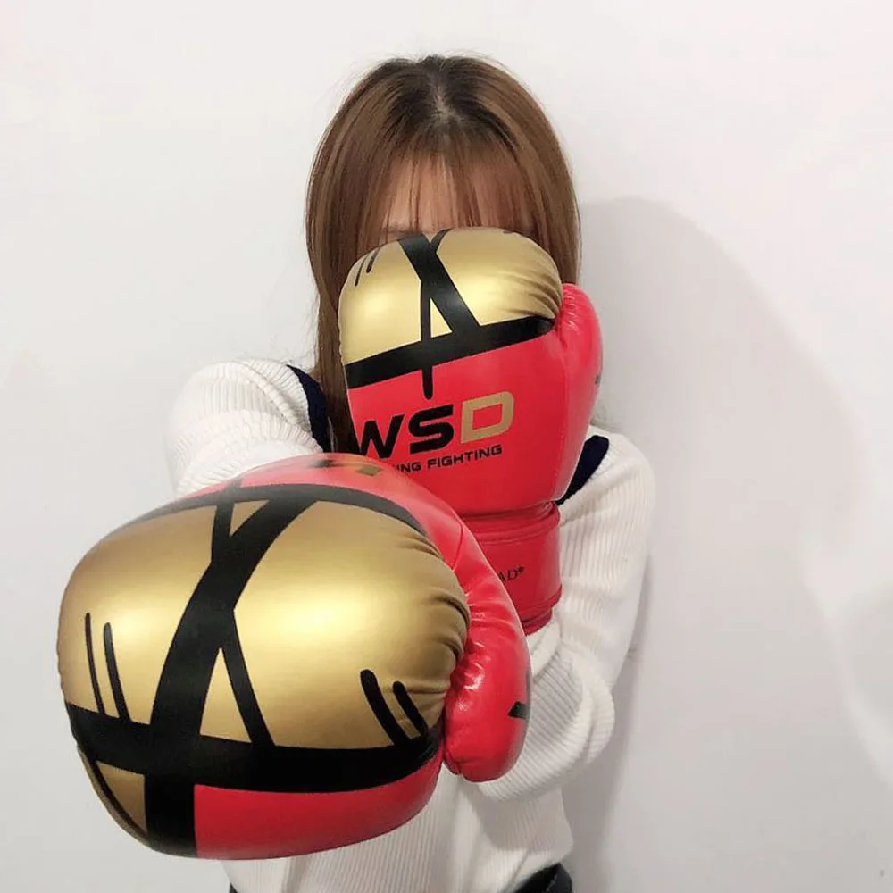 MMA Kick Boxing Gloves Men Women PU Karate Muay Thai Guantes De Boxeo Free Fight MMA Sanda Training Adult Kid Equipment перчатки