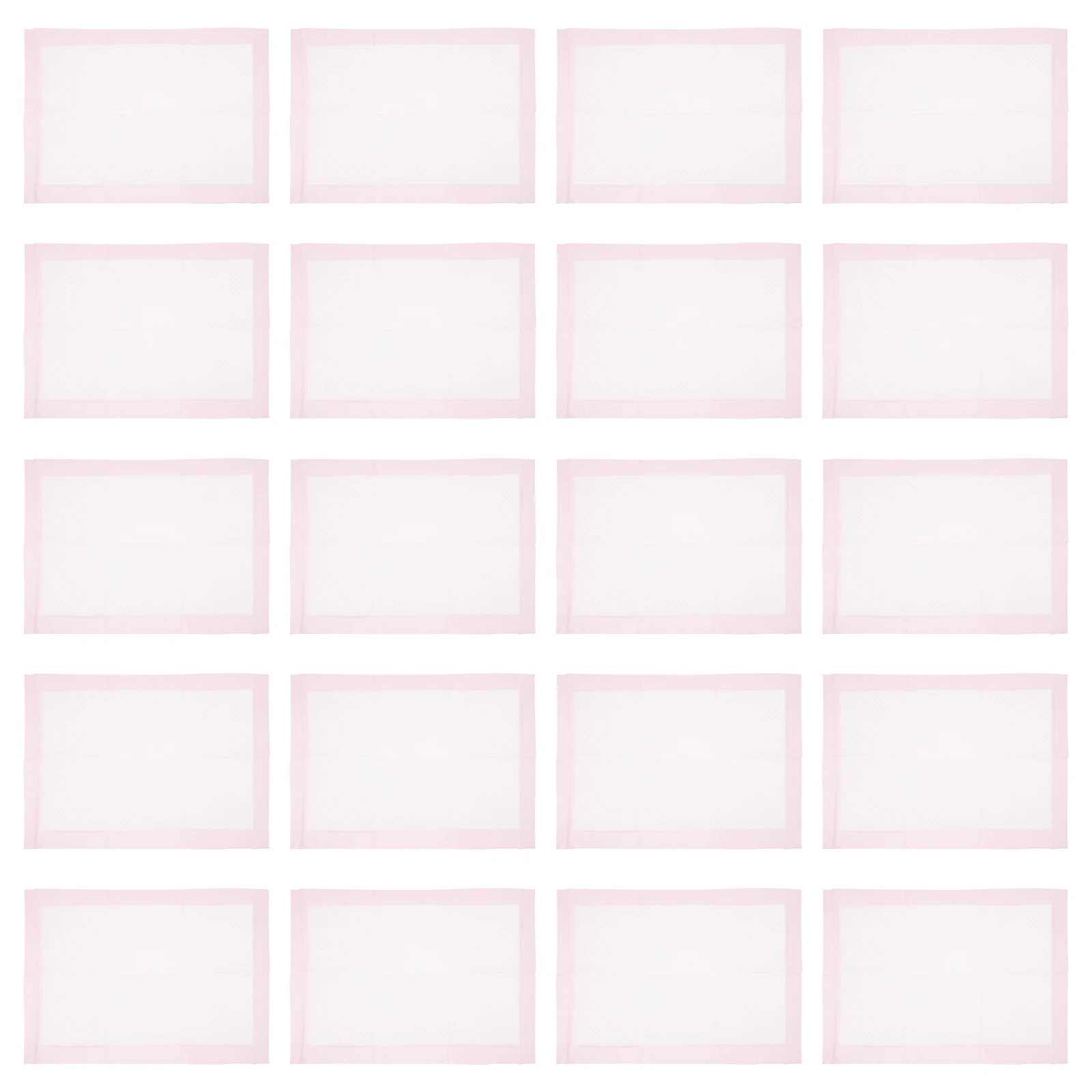 

100pcs Pet Pee Pad Disposable Non woven Fabric Leakproof Mat for Rabbit Hamster Training Cushions Compact Lightweight