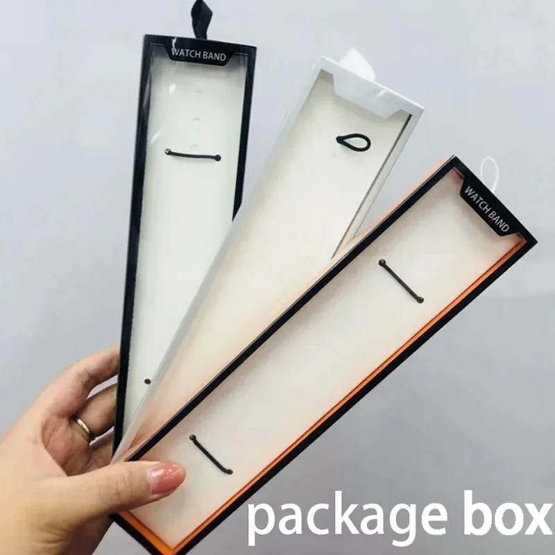 Simple Watch Strap Box Case for Apple Watch Band11 10 9 8 7 6 5 43 Box Paper Pack 38/40/42/44/46/49mm Band Box for iWatch Series