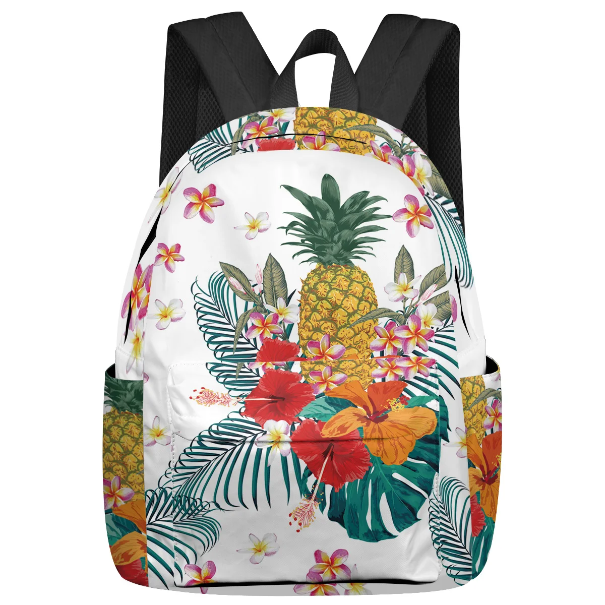 

Tropical Plant Palm Tree Leaf Flower Backpacks Teenagers Student School Bags Laptop Backpack Men Women Female Travel Mochila