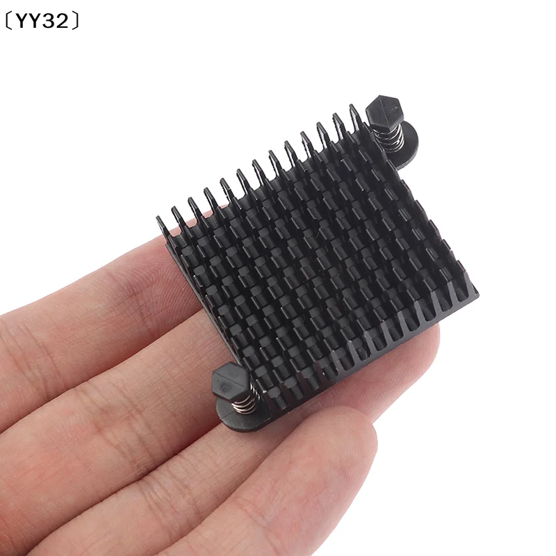 

1Pc Aluminum Heatsink 35*35*10MM Cooling Pad South North Bridge Chipset Radiator〔YY32〕