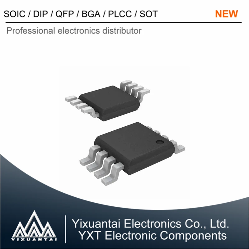 ADS8324E ADS8324EB ADS8324E/250 ADS8324EB/250 A24【1-Channel Single ADC SAR 50ksps 14-bit Serial 8-VSSOP】10pcs/Lot New