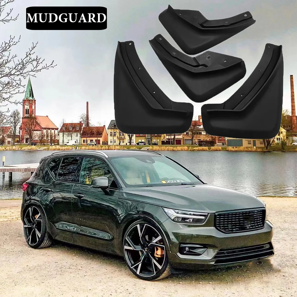 

4PCS Front Rear For Volvo XC40 2017-2022 Mudguard Fender Mud Flap Guards Splash Mudflaps Car Accessories Auto Styline