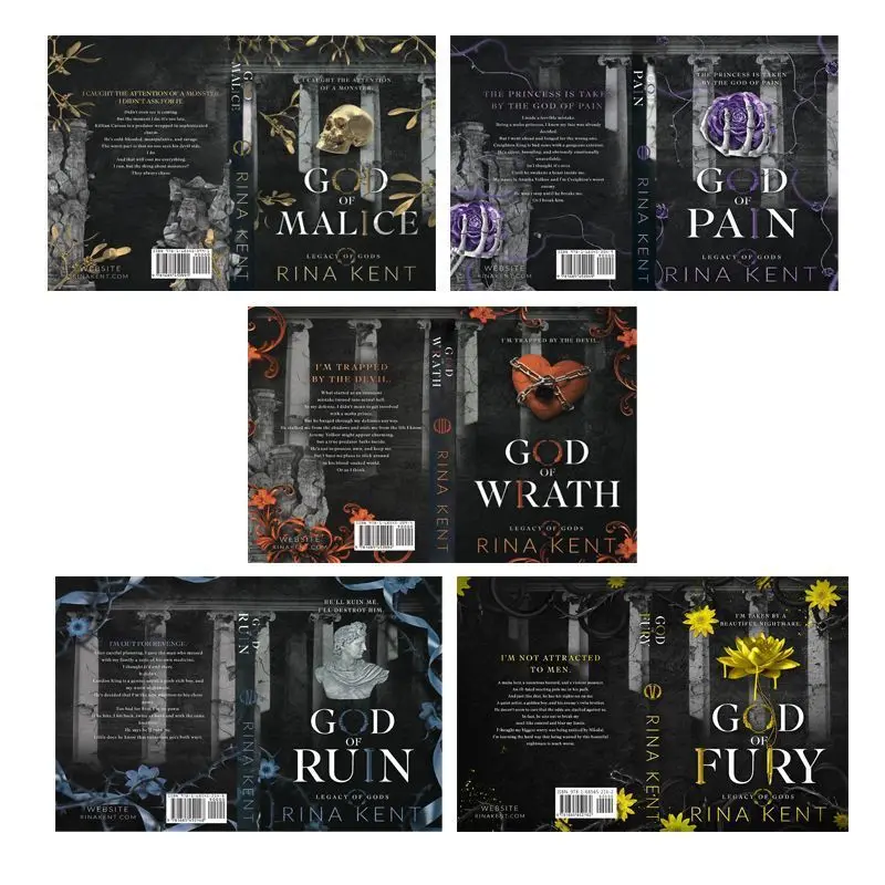

1 book Heritage of the Gods Vol.1/2/3/4/5/6 Legacy of Gods A Novel Paperback English book