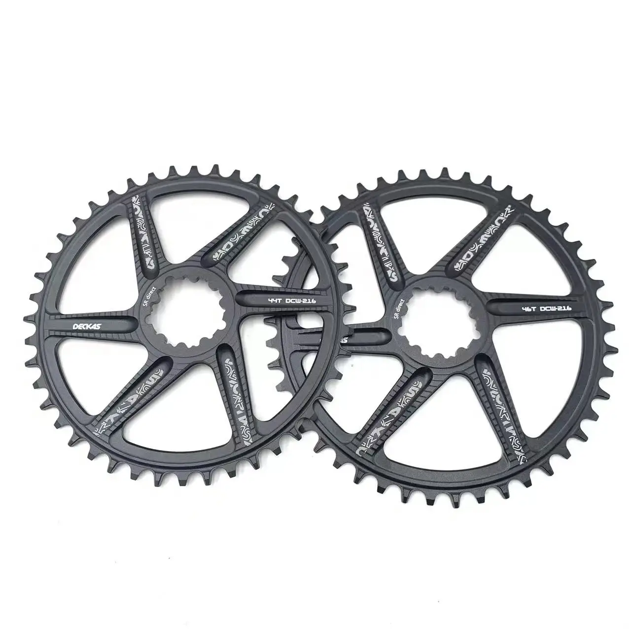 DECKAS Road Bike Chainring Direct Mount 40T 42T 44T 46T Narrow Wide Bicycle Chainwheel for SR 3 Bolts Cranksets Bike Parts