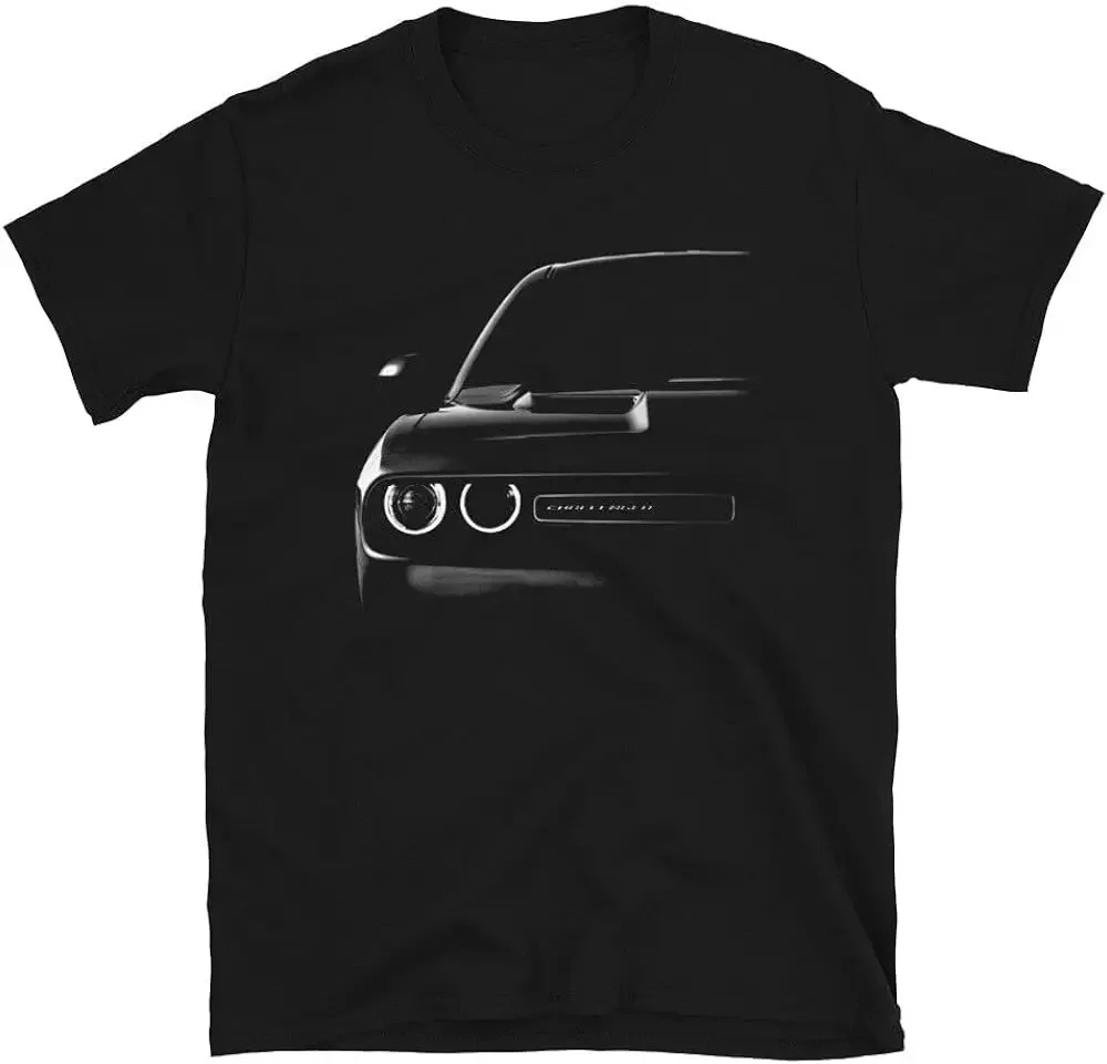 Classic American Challenger Muscle Car Race Car T-Shirt 100% Cotton O-Neck Summer Short Sleeve Casual Mens T-shirt Size S-3XL