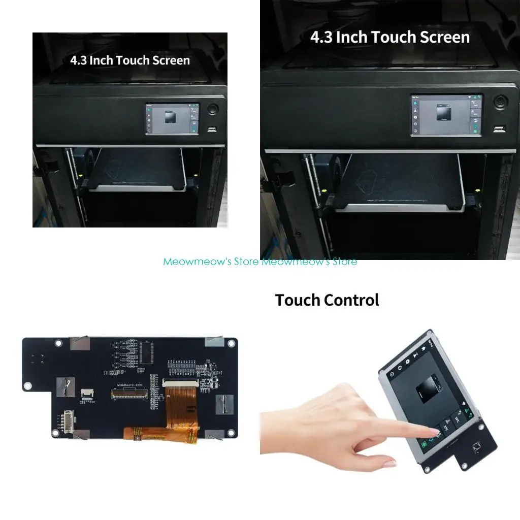 

W91A Advanced 4,3 -дюймовый трогательный экран для Adventurer 5MPRO -печать технологии