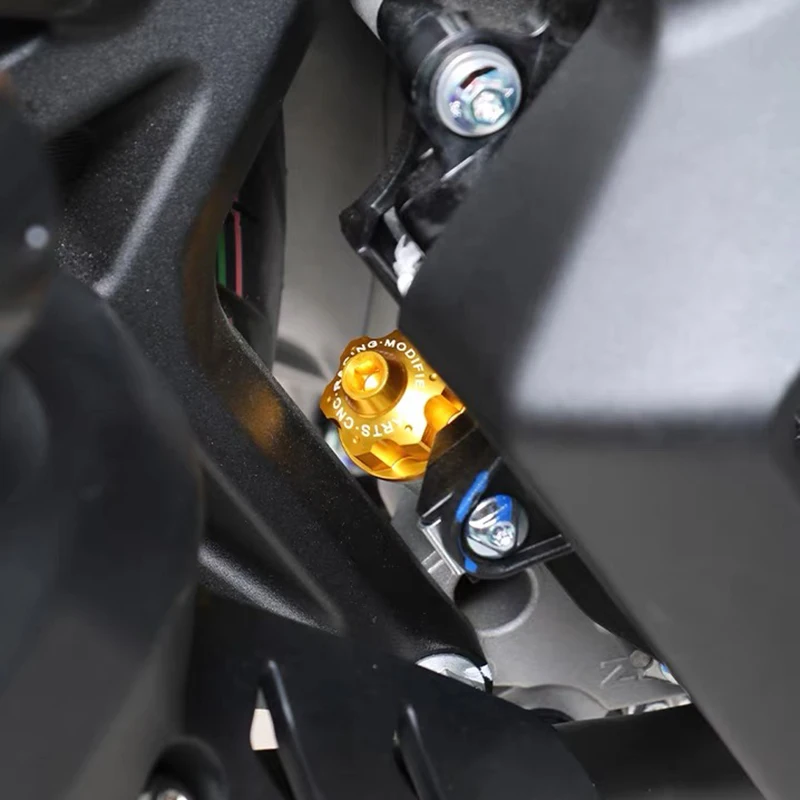 For SYM DRG150 DRG 150 GTS 300i GTS300i GT S 300 Motorcycle Aluminum Accessories Oil Ruler Oil Screw Cover Engine Screw Cover