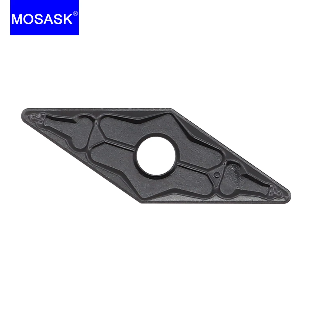 VNMG-Carboneto sólido insere para CNC, aço inoxidável processamento cortador, ferramentas de torneamento, 160404, 160408, MA, HS, TM, ZP153, ZC25, ZC35, 10pcs