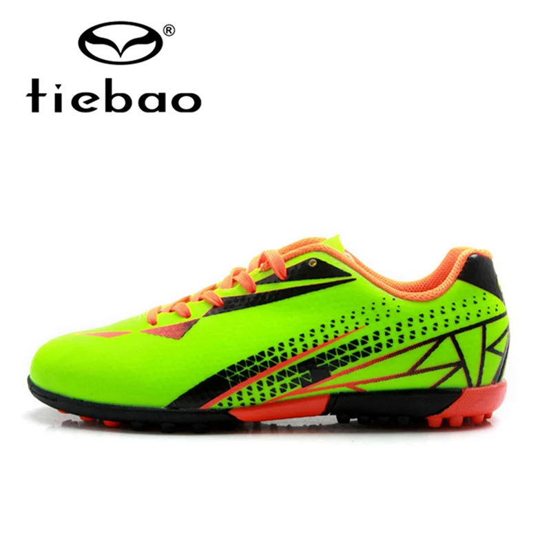 

TIEBAO Professional Children Soccer Shoes TF Turf Soles Sneakers Kids Football Shoes Teenagers Soccer Kids Shoes Football Boots