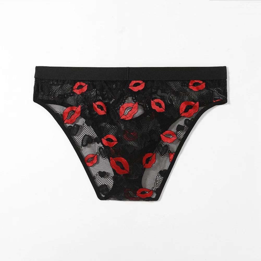 الرجال الجاكار مثير الدانتيل الكرة مثلي الجنس سيسي الحقيبة رجل مثير الملابس الداخلية تنفس ثونغ موجز سيسي السروال الصيف الرجال سراويل #5