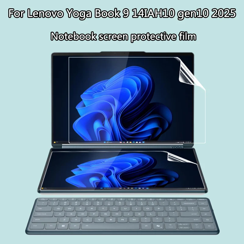 For Lenovo Yoga Book 9 14IAH10 2025 Notebook Screen Protector Keyboard Pad Gen10 HD Anti-Scratch Blue Light Anti-Spy Film