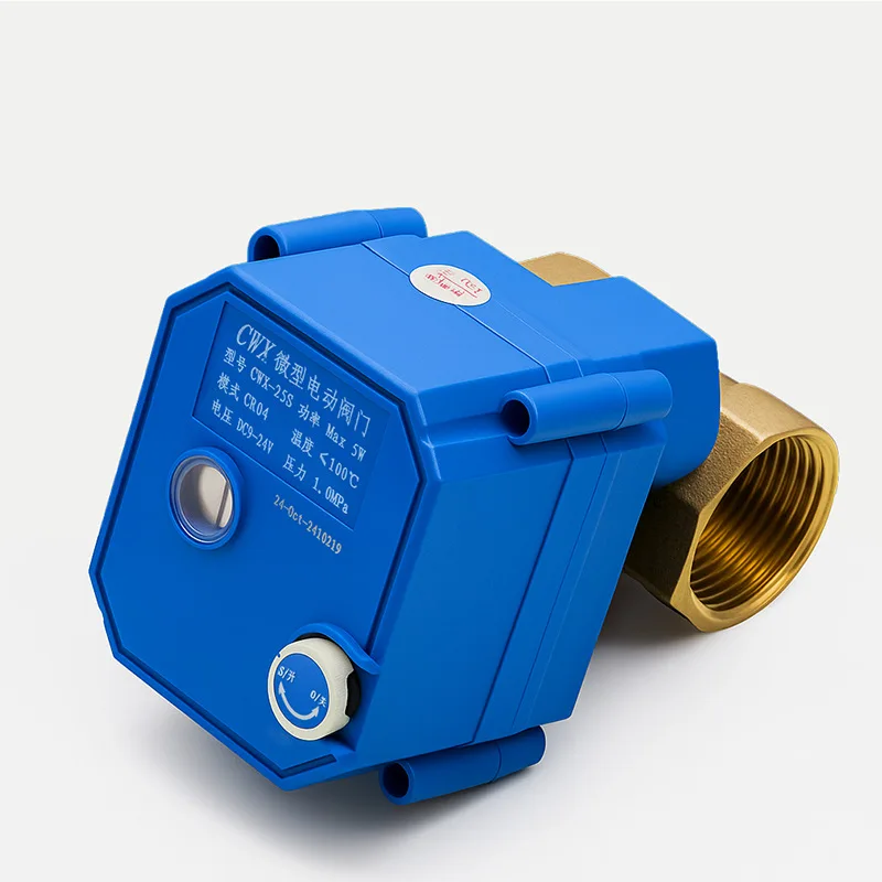 CWX-25S DN15 copper 4 split electric integrated miniature electric valve