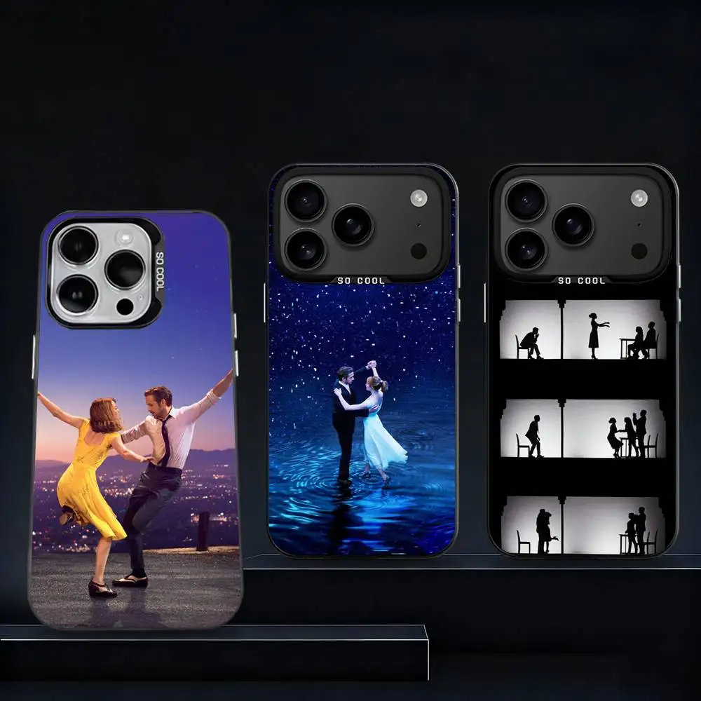 

Amazing F-Film La La Land Phone Case For iPhone 11,12,13,14,15,16,17,Pro,Max,Plus,E,Air,Mini IMD Matte Black