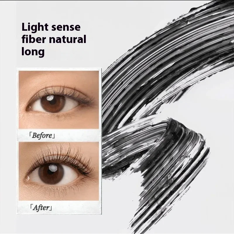Natural Curling Mascara Slender Curled Up Finalize The Design Natural Base Anti-Sweat Non-Smudge Makeup Beauty Cosmetic