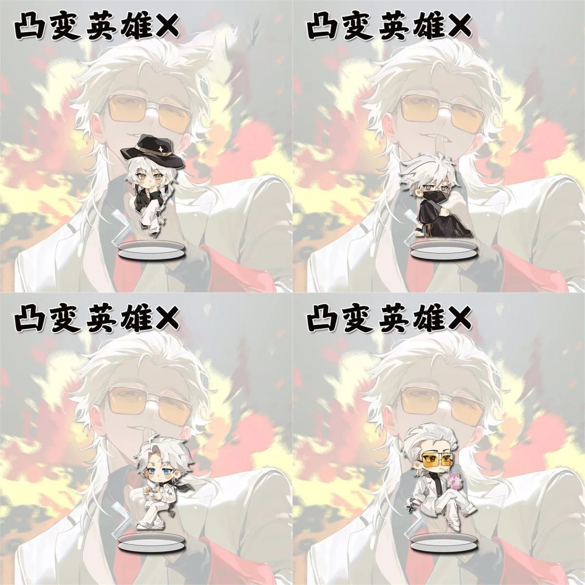 

10CM Anime TO BE HERO X Acrylic Stand Model Characteristic art Characters Ornament Accessories Goods Collection Christmas Gifts