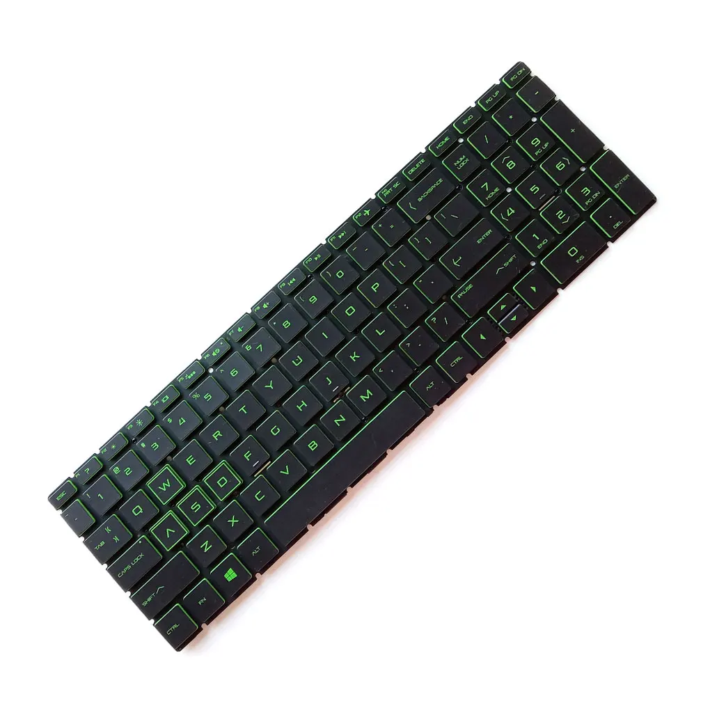 US Keyboard with Backlight Notebook High Performance Point Stick Strong Compatibility Replacement for HP Pavilion 15-CX