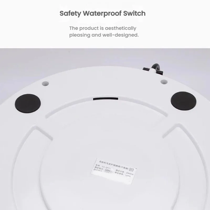 Post-shower Drying Machine Multifunctional Home Skin and Hair Care Device Smart Hot and Cold Air Automatic Wind Dehumidifier