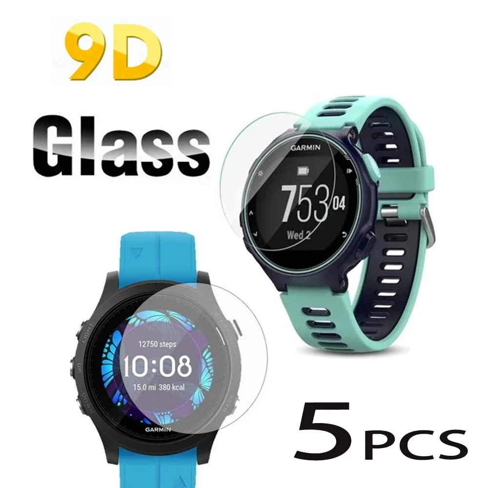 9D For Garmin Forerunner 255S 630 620 235 230 225 220 935 735 945 165 265 965 245 645 265 Approach S40 S62 protective film Glass