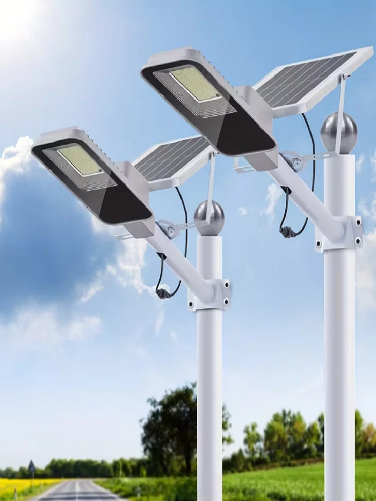 Solar-Straßenleuchte für den Außenbereich, Solar-LED-Straßenbeleuchtung, funktioniert von der Dämmerung bis zum Morgengrauen, IP65 wasserdichte Solar-Wandleuchte für Garage und Garten