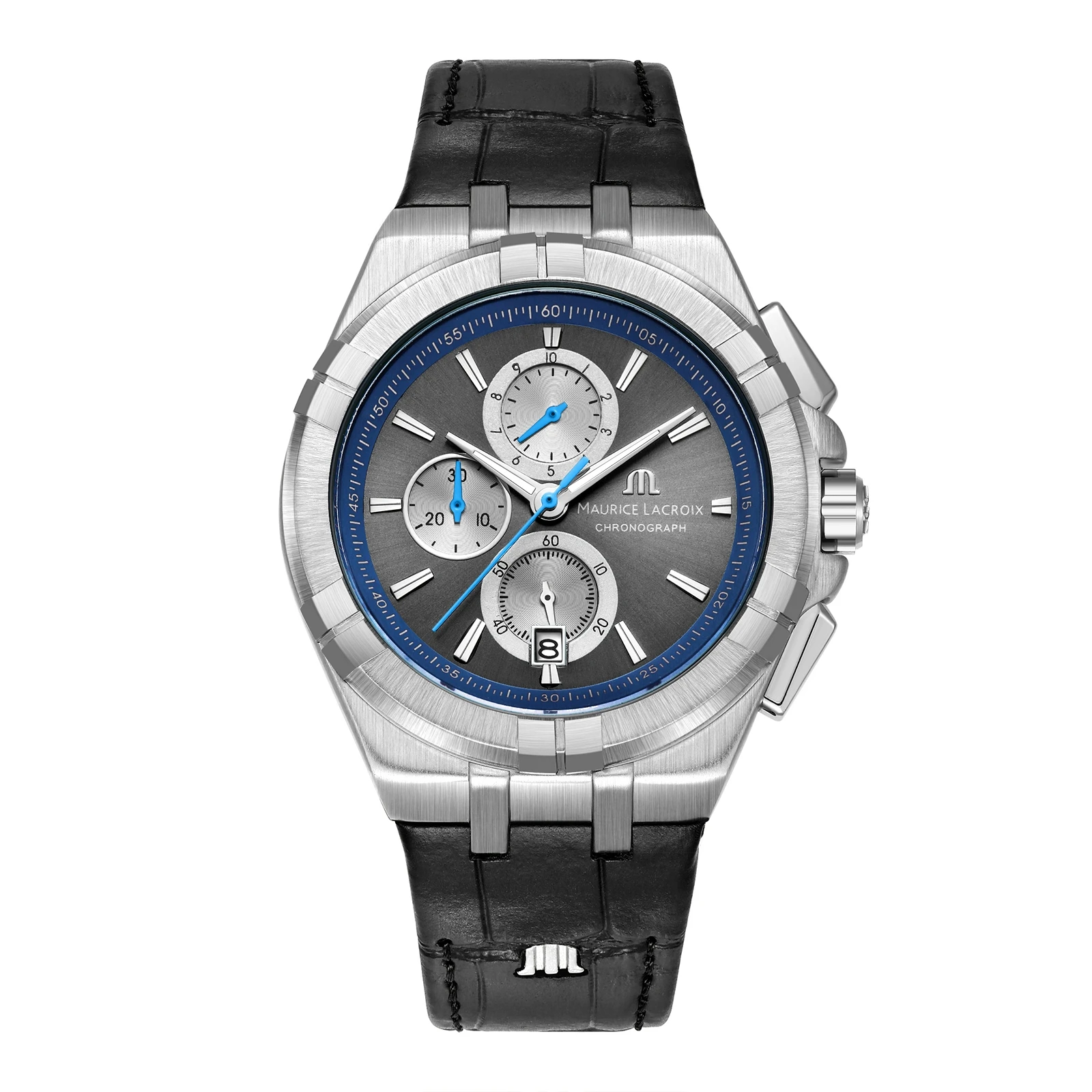 موريس لاكروا أيكون كوارتز كرونوغراف الفايكنج طبعة محدودة ساعة ل MerHalloween هدية الكريسماس Montre أرض الإنسان Relogio