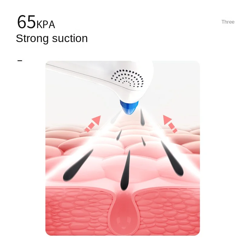 เครื่องมือสิวหัวดําร้อนและเย็น สิวหัวดํา ดูดไฟฟ้า เครื่องมือความงามในครัวเรือน การบีบอัดร้อนและเย็น บทนํา