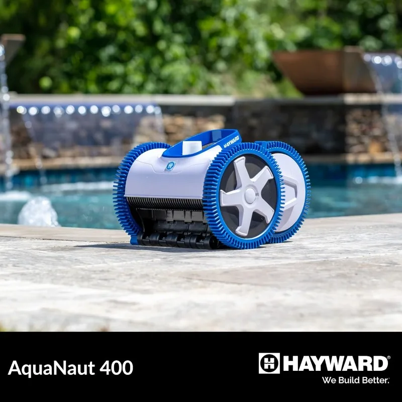 Hayward W3PHS41CST AquaNaut 400 Suction Pool Cleaner for In-Ground Pools up to 20 x 40 ft. (Automatic Pool Vacuum)