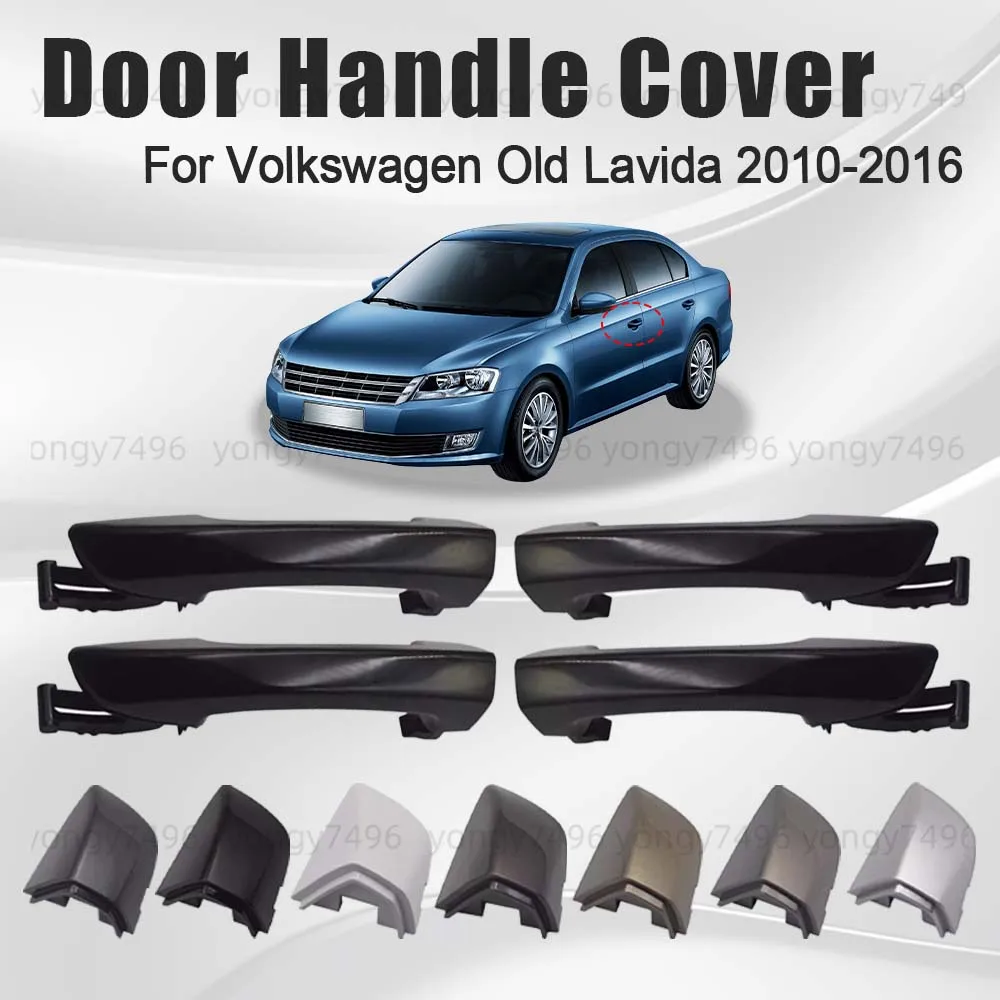

Car Upgrade Simple Silver Wilderness Brown Black Door Handle Cover For Volkswagen Old Lavida 2010 2011 2012 2013 2014 2015 2016