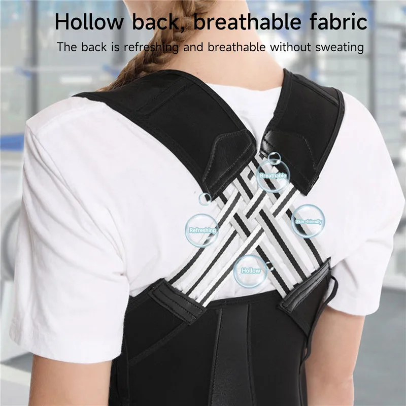 Back Brace Posture Corrector for Women & Men,Back Straightener, Scoliosis and Hunchback Correction,Adjustable Posture Trainer