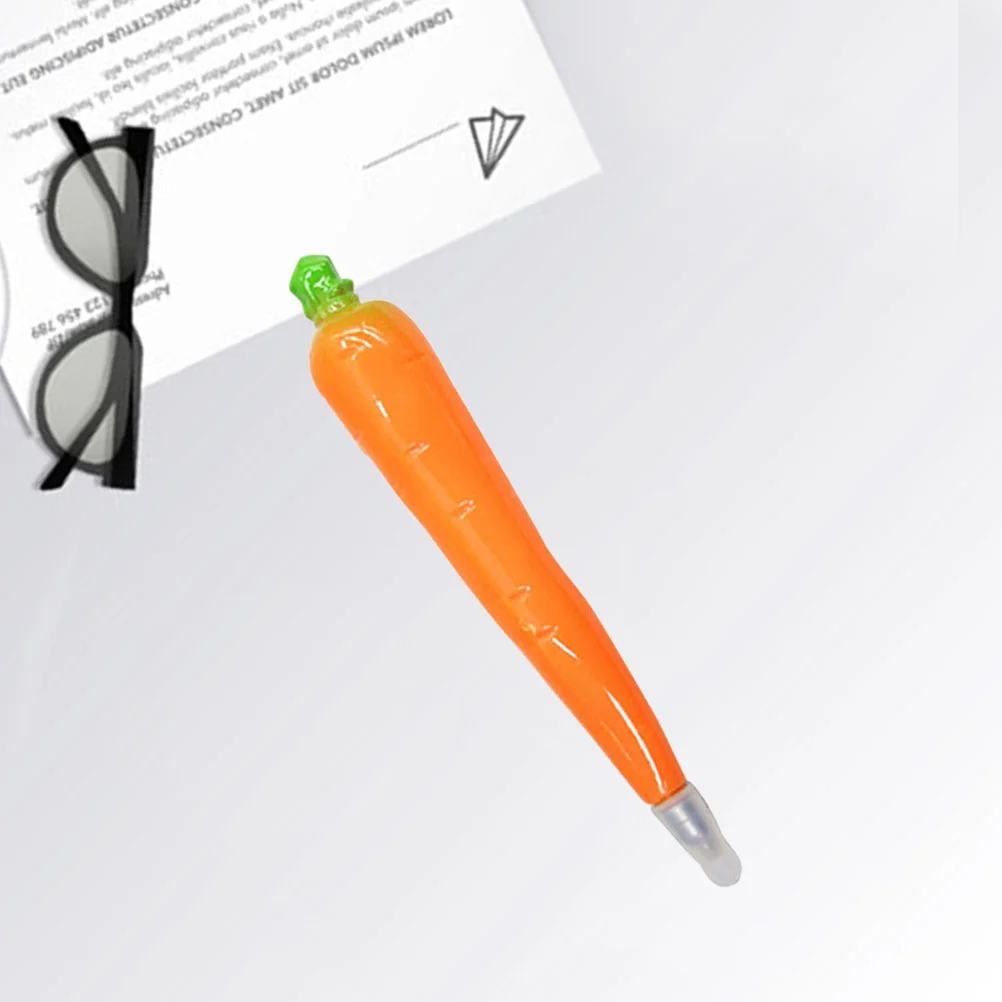 Novelty Carrots Pen Vegetable Pen Creative Ballpoint Writing Pens Ball Pen Pen School Office Supplies