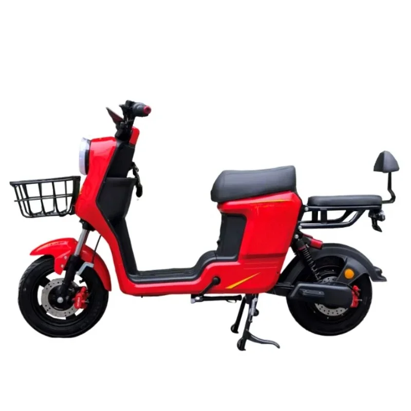 

Vintage style electric moped with customizable 60v 20ah battery open body electric scooter