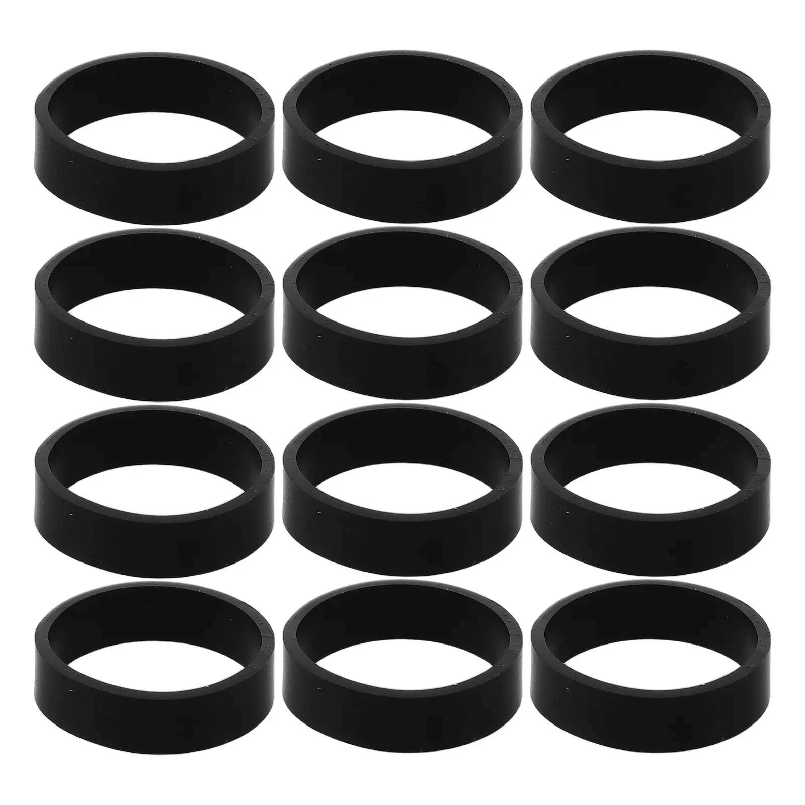 1000Pcs Cable Organizer Bands Silicone Elastic Coil Rings Data Lines Cord Ties Power Cable Tie Straps for Home Office School