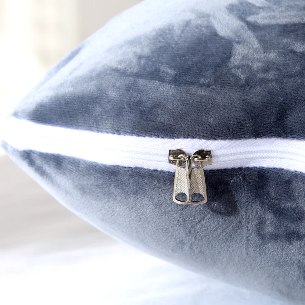 140x80cm Velvet Maternity Pillow Cover - U/G/C Shape Replacement Case, Super Soft & Zippered, Fits Pregnancy Body Pillow - view 6