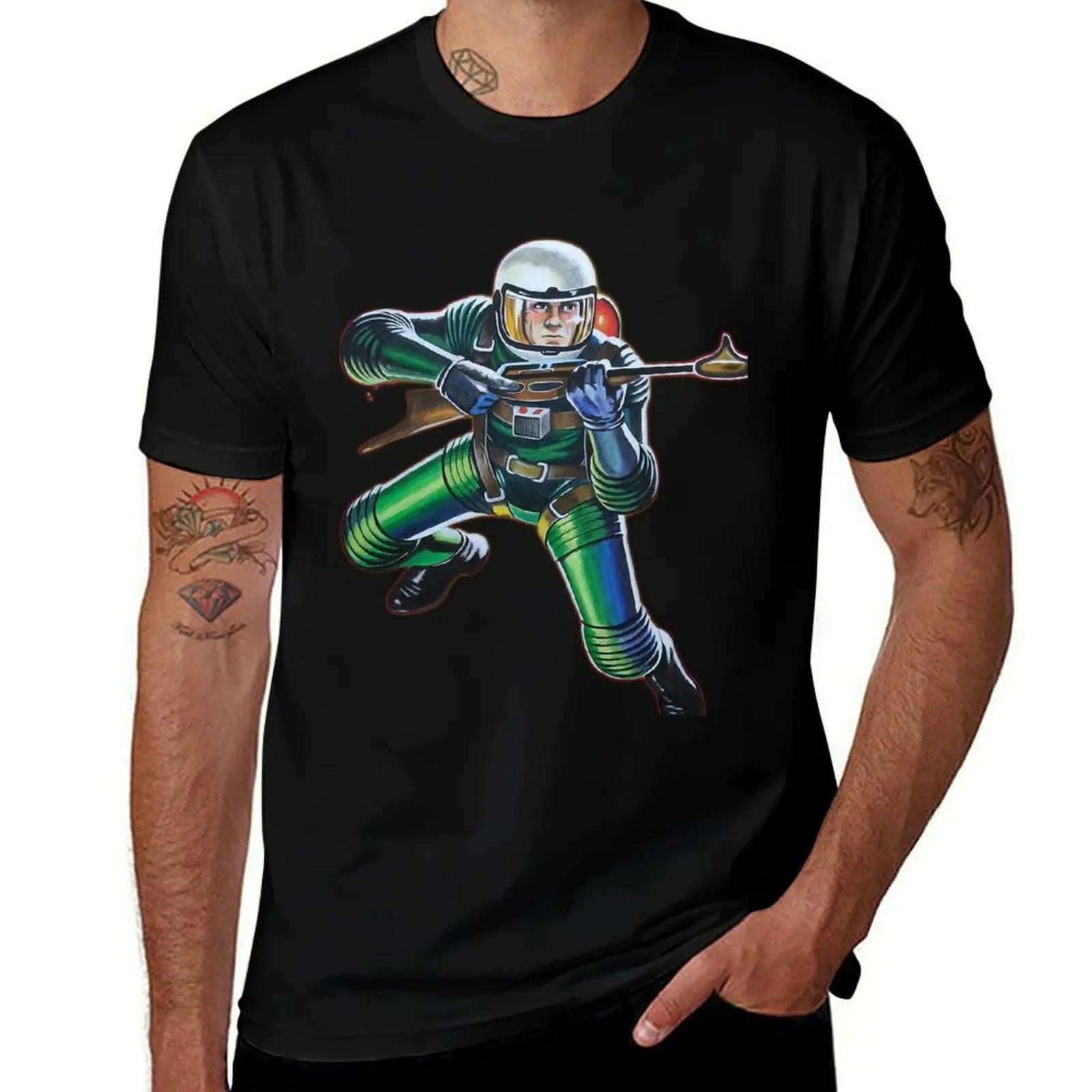 

Spaceman! T-Shirt t shirt man casual cotton tshirt 100% T-Shirt