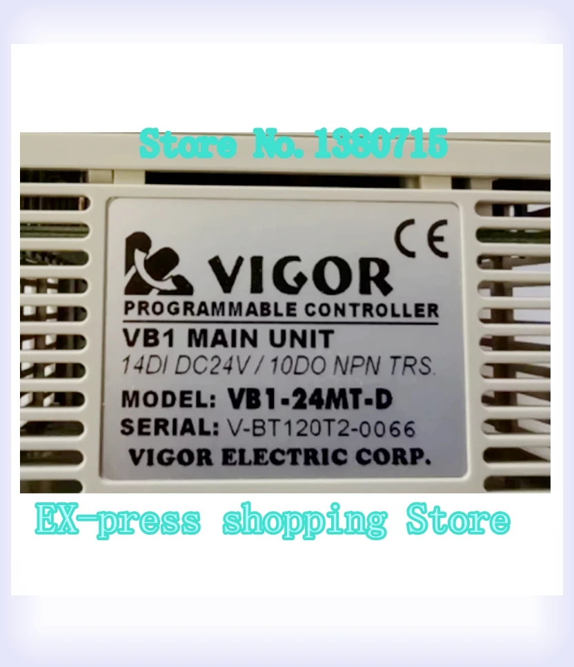 New VB1-24MT-D PLC 24VDC 14 Point 24VDC Transistor 10 Point Main Unit