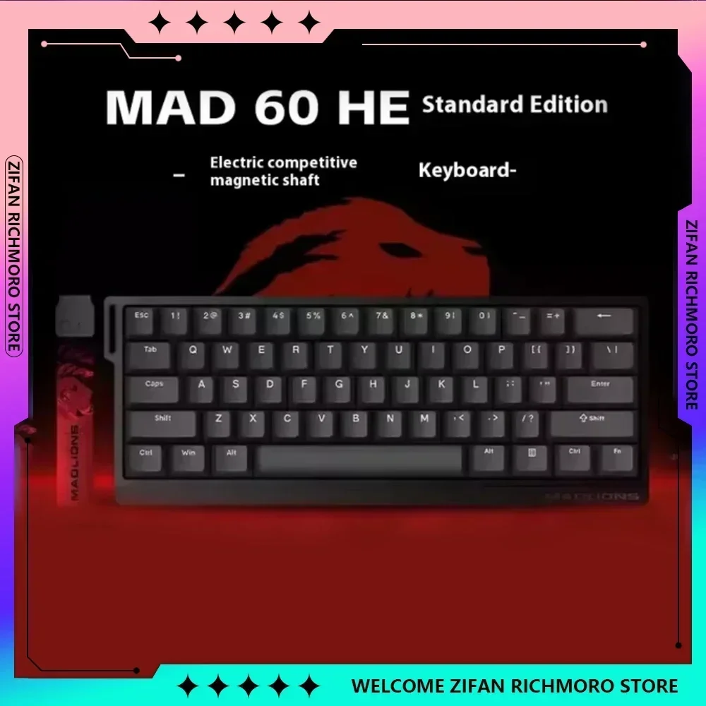 VGN VXE MADLIONS Mad60/68HE 8K Polling Rate Mechanical Keyboards Hot Swap Magnetic Switch Low Delay Gaming Keyboard for E-sports