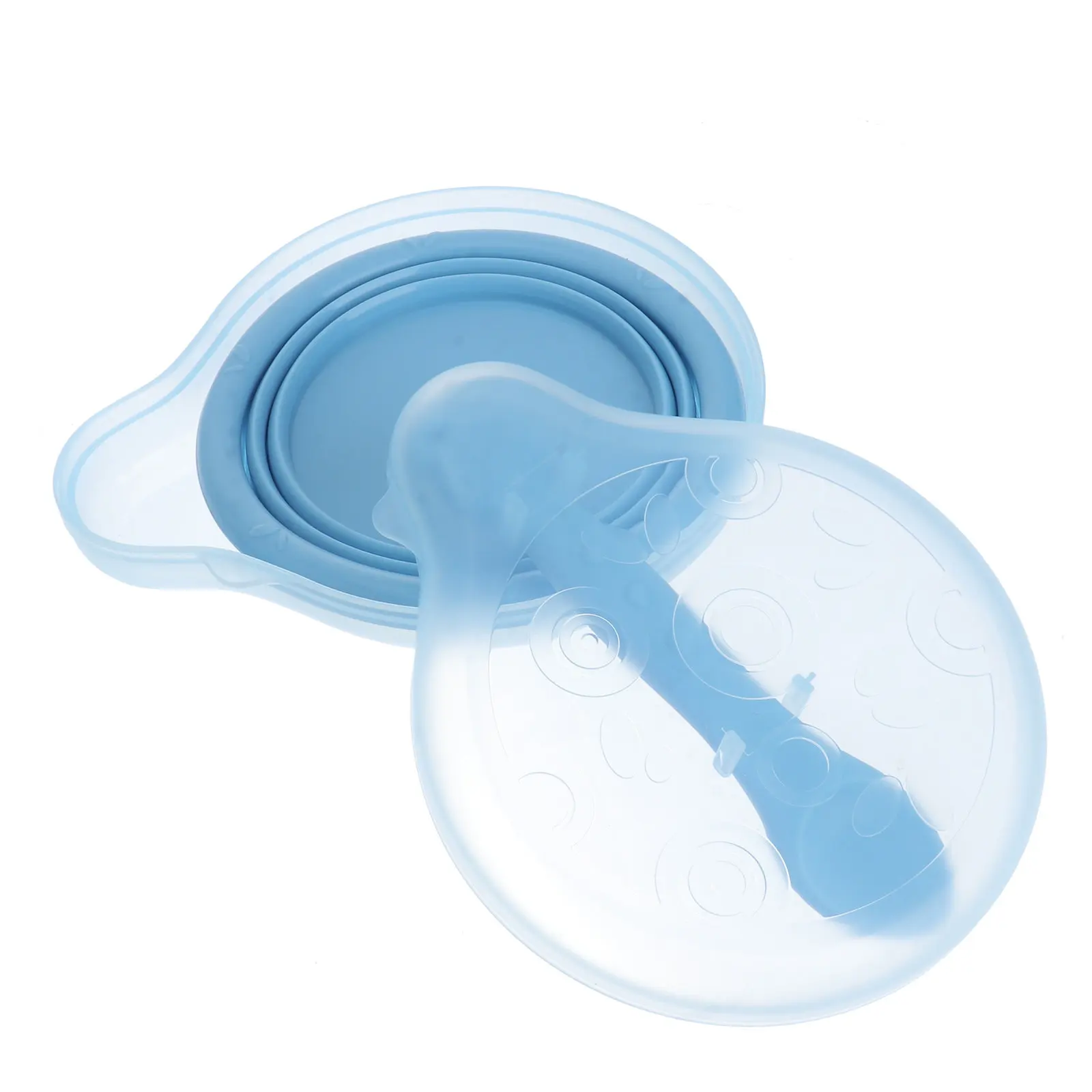 

Набор из 1 силиконовой складной миски с ложкой и компактным контейнером для хранения, большая вместимость, не деформируется, детская обеденная миска для путешествий