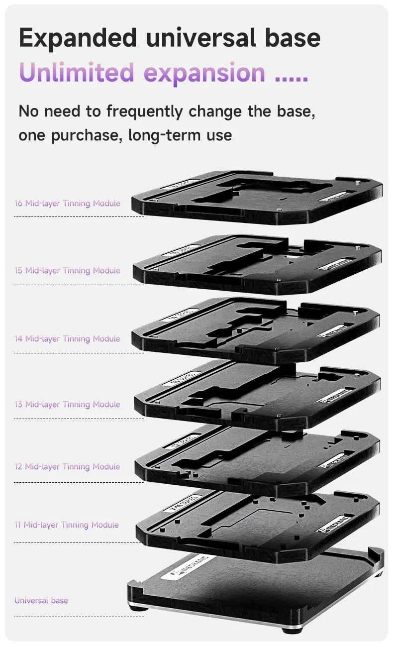 mechanic-mid-level-tin-planting-table-magnetic-position-base-with-steel-mesh-for-iphone-x-16pm-bga-reballing-stencil-platform
