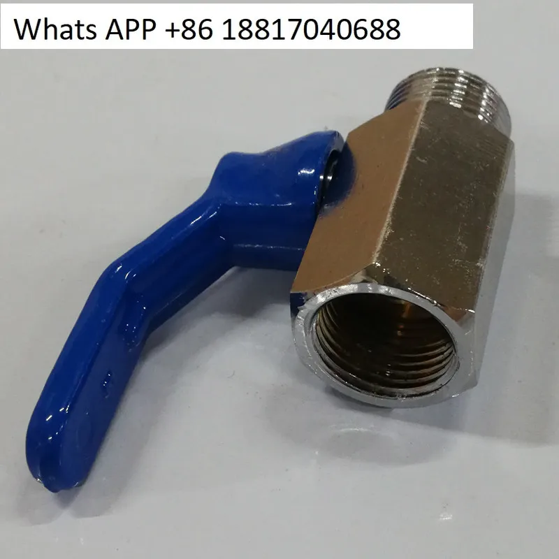 أجزاء آلة البلاستيك الهايتي 2019 صمام كروي للسلك الداخلي والخارجي 3/8 صمام تصريف المياه لفاصل مياه التبريد