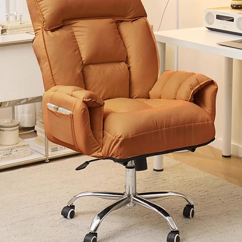 

Cushion Vanity Office Chair Bedroom Comfortable Reading Study Student Office Chair Nordic Arm Sillas De Oficina Salon Furniture