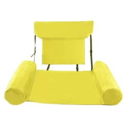 Pool Float Chair, Adult Inflatable Pool Lounger, Foldable Portable Float Seat, Pool Party Summer Water Fun