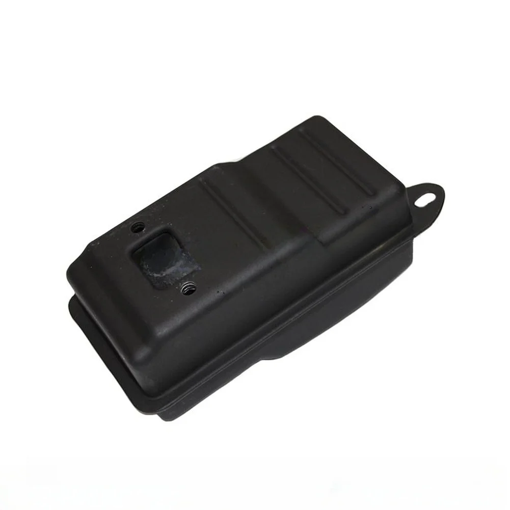 Black Plastic Muffler Pipe For BR320 BR400 SR420 SR340 Garden Tool Noise Reduction Replacement Parts Accessories