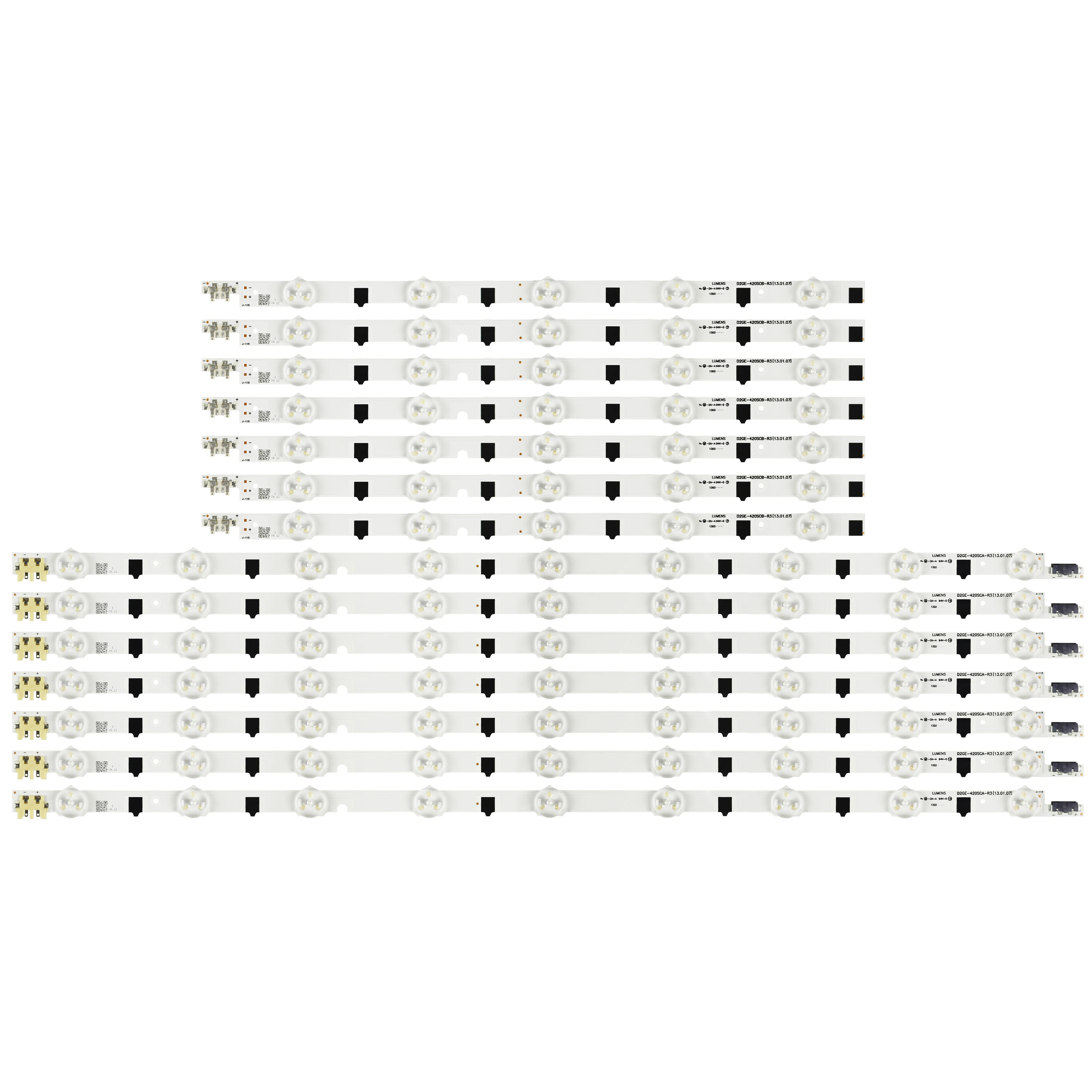 

LED Backlight strip 14 lamp For SamSung 42"TV D2GE-420SCB-R3 D2GE-420SCA-R3 UE42F5030AW UE42F5500AK UE42F5300AK UE42F5070SS
