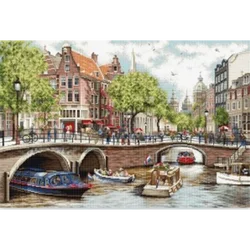 7448 Cross Stitch Sets Cross Stitch Paintings 14ct 18ct Stich Cross Stitch Kit Embroidery Needle Arts & Craft Complete Kit Hobby