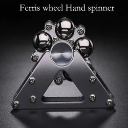 Double Pendulum Fidget Spinner Foldable Metal Antistress Hand Spinner Adult Toys Gyroscope Stress Reliever Toy For Kids Gift